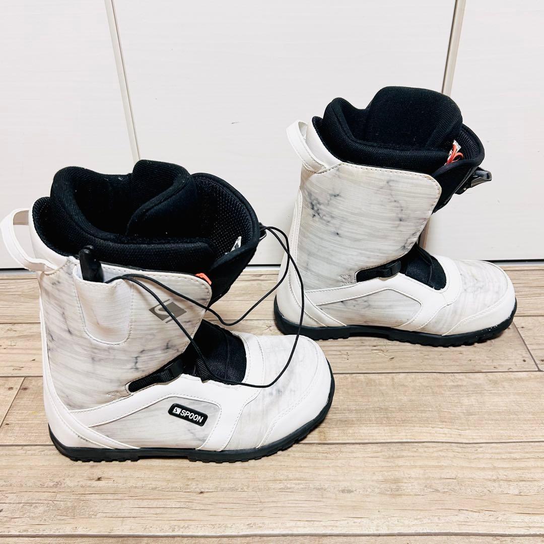 【26.5-27.0cm】SPOON スノーボードブーツ クイックシューレース