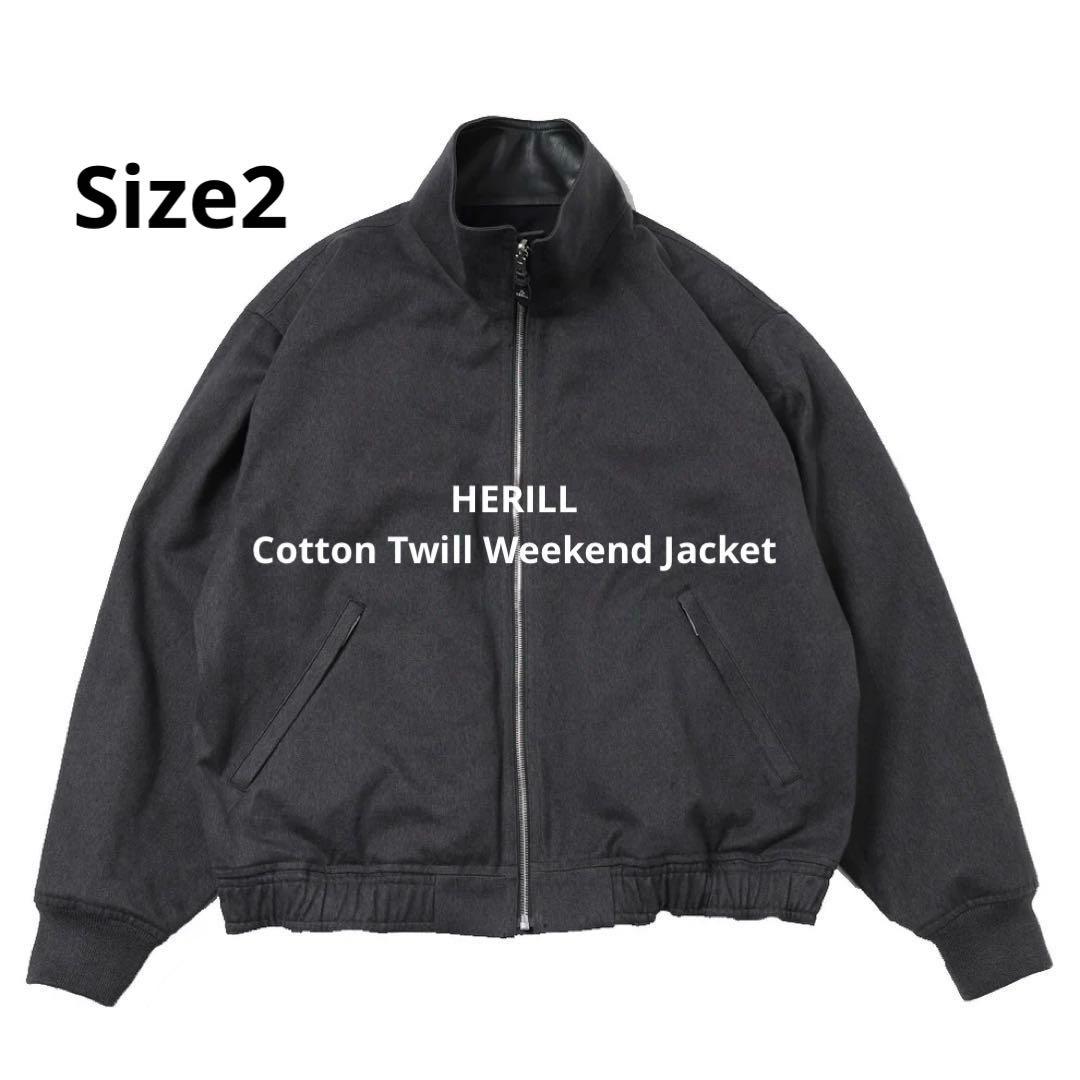 ジャケット・アウター HERILL Cotton Twill Weekend Jacket Size2