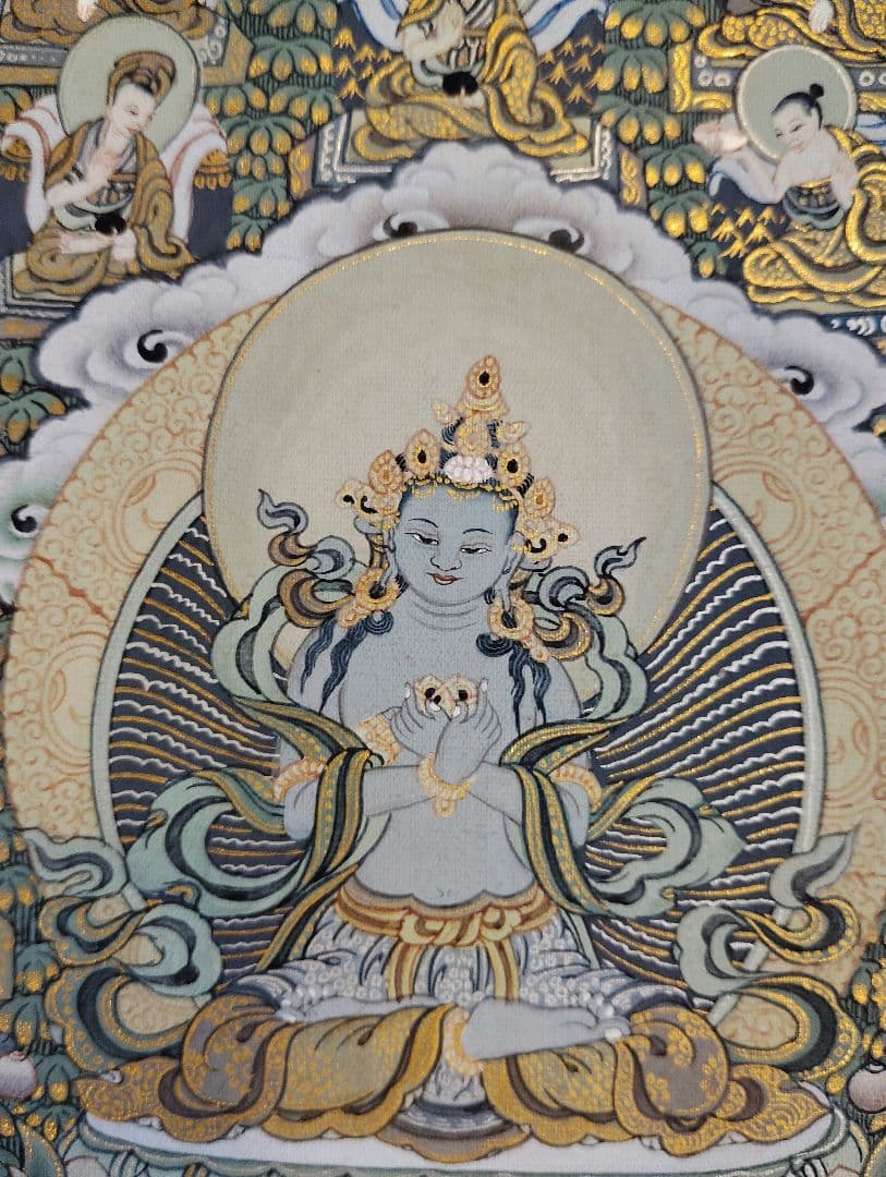 集会樹 絵画 手描き 仏画