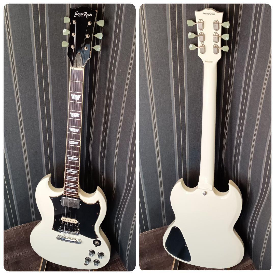 GrassRoots グラスルーツ SG エレキギター セイモアダンカン PU