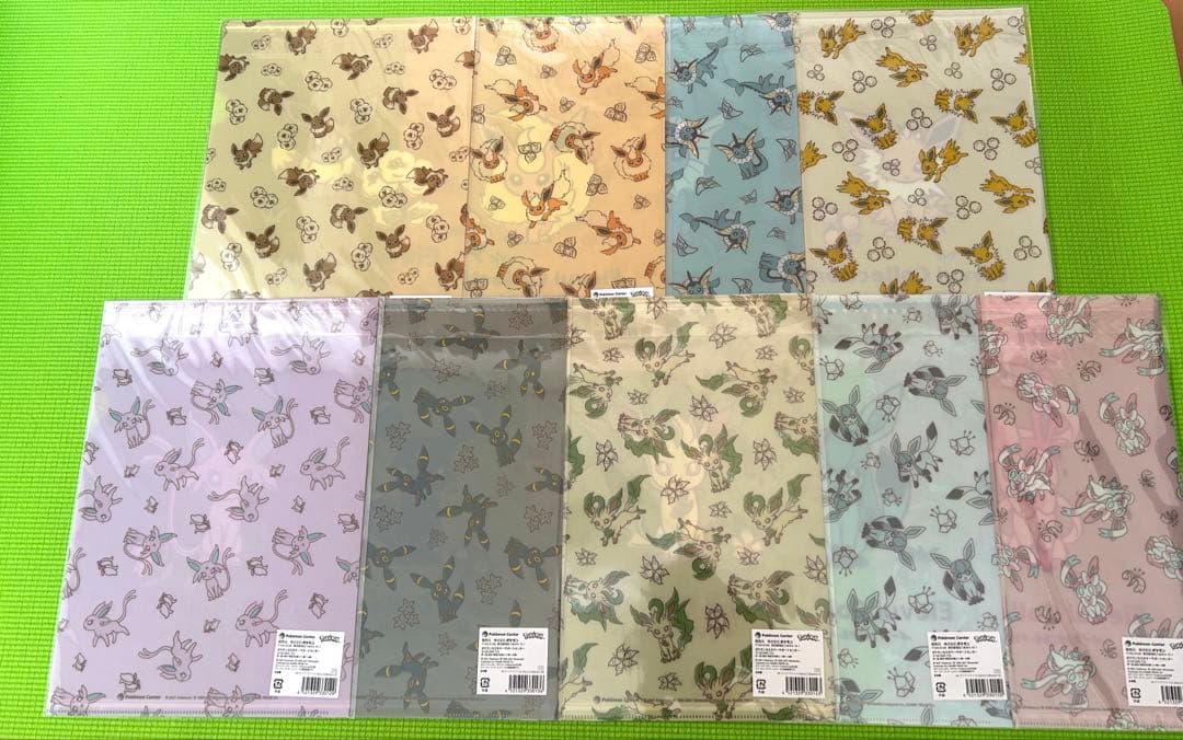 絶版】 ポケモン クリアファイル イーブイ ブラッキー ポケモンセンター④