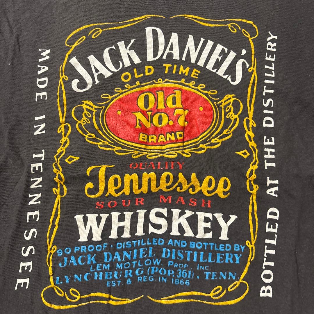 80s Jack Daniel's Old No. 7 Tシャツ グレー 80s Jack Daniel's Old No. 7 Tシャツ グレー