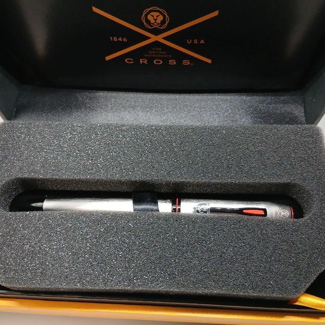 CROSS シルバーボールペン 本体 専用ケース付き - メルカリ