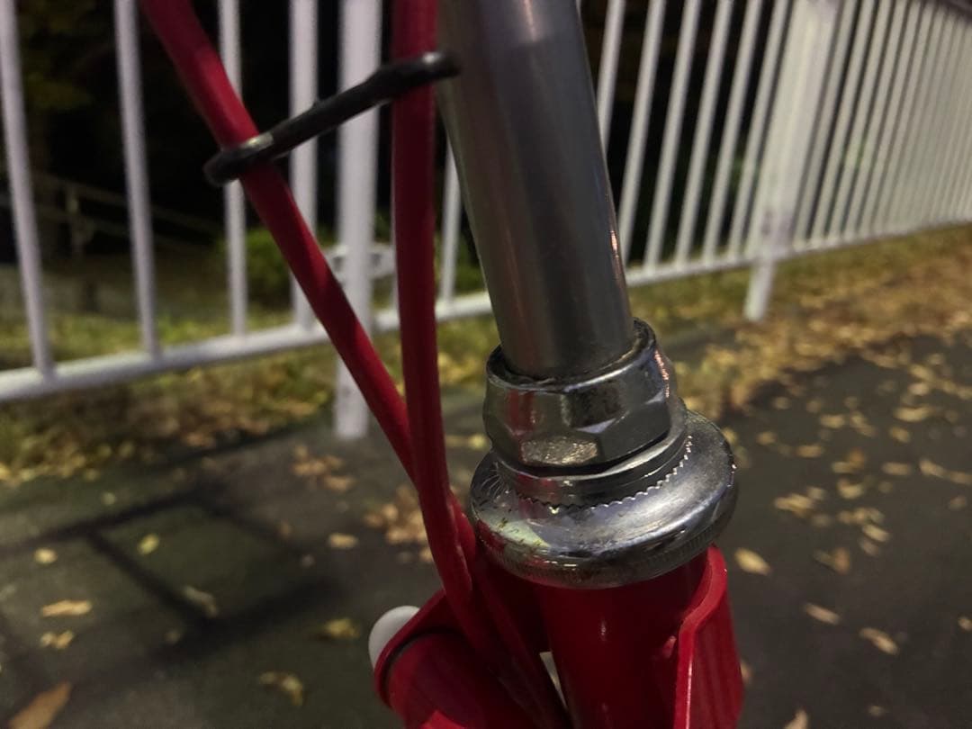 ブリヂストン トランジット コンパクト 折りたたみ自転車 赤 引き取り限定