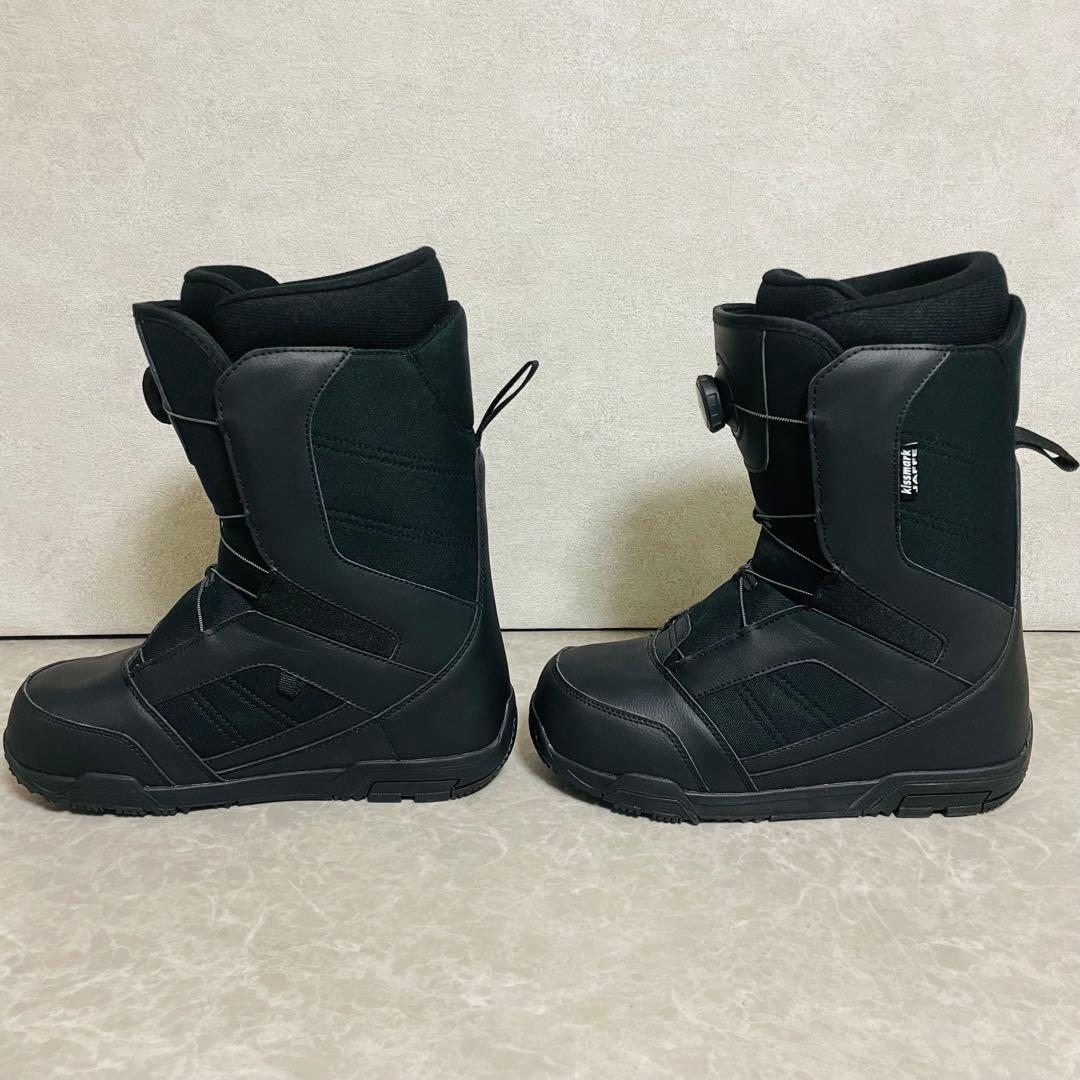 新品未使用　スノーボード　ブーツ　ボア付き　キスマーク　27cm ブラック　黒
