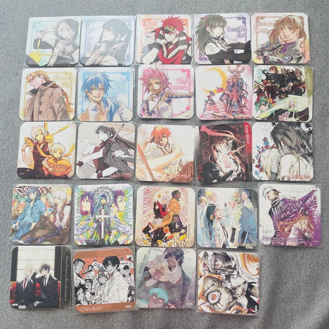 D.Gray-man Dグレ アートコースター コンプリート まとめ売り 24枚