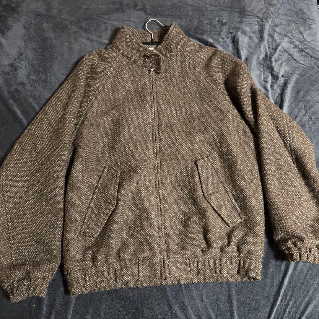 AURALEE LAMA SHETLAND WOOL TWEED BLOUSON - メルカリ