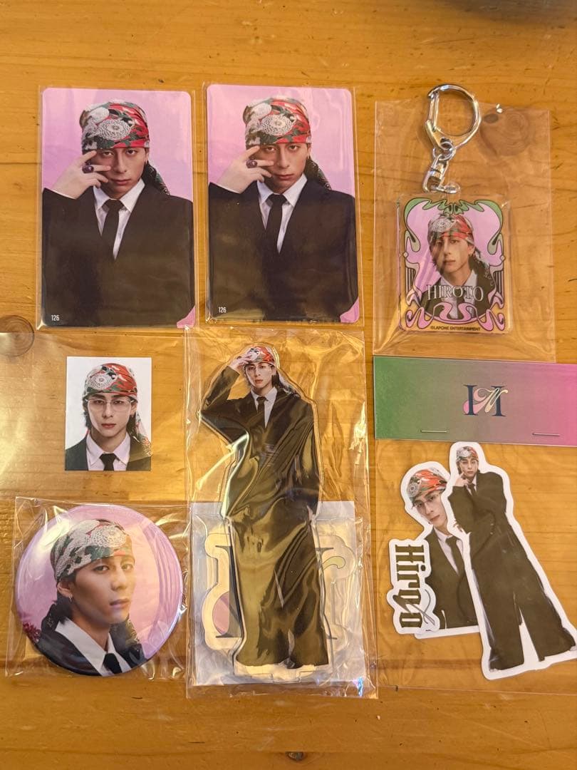 INI POPUP 西洸人 アクスタキー ステッカー 缶バッジ など7点セット