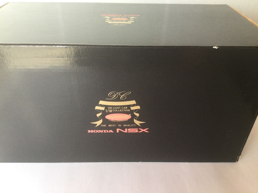 京商　ホンダ　NSX ミニカー　シルバー　1/18