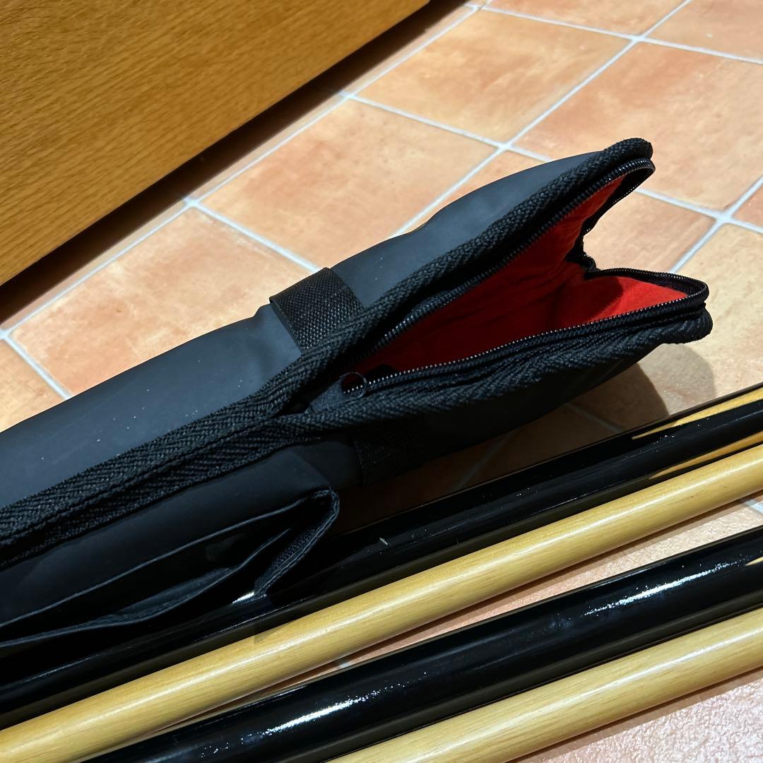 ビリヤードキュー 3本セット ケース付き