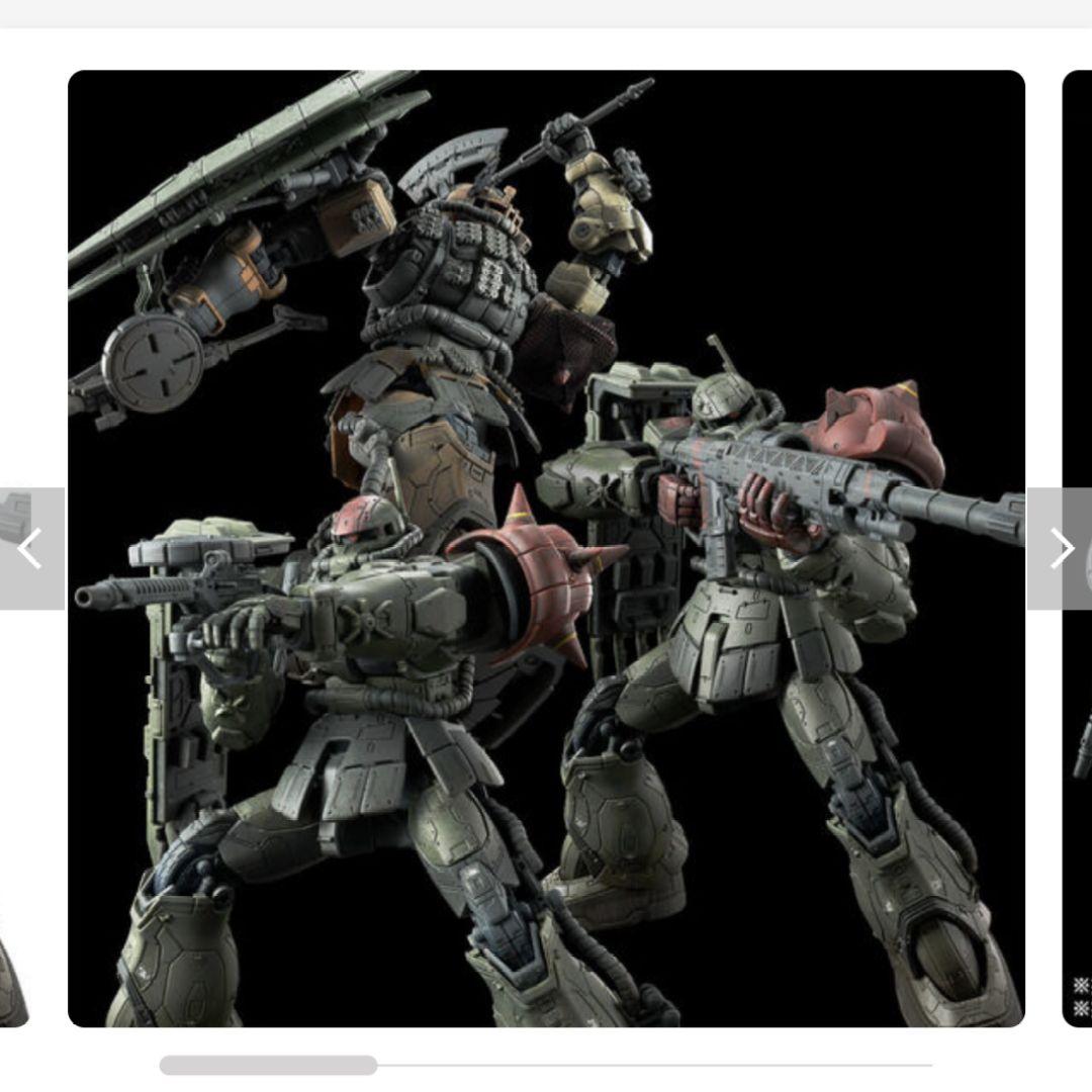 ガンプラ】復讐のレクイエム ザクII ガンプラ3点まとめ売り新品・未組立