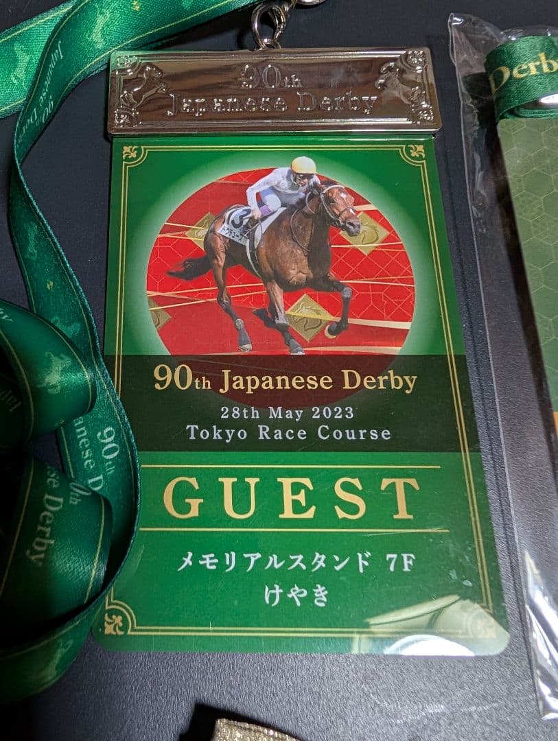 【非売品】タスティエーラ引退　Tastiera 東京優駿 2023 90周年記念