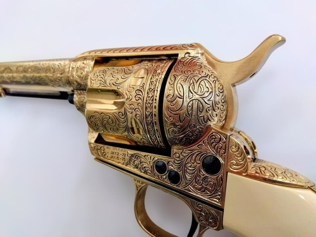 フランクリンミント ザ・ テディ・ルーズベルト 金属製豪華装飾銃