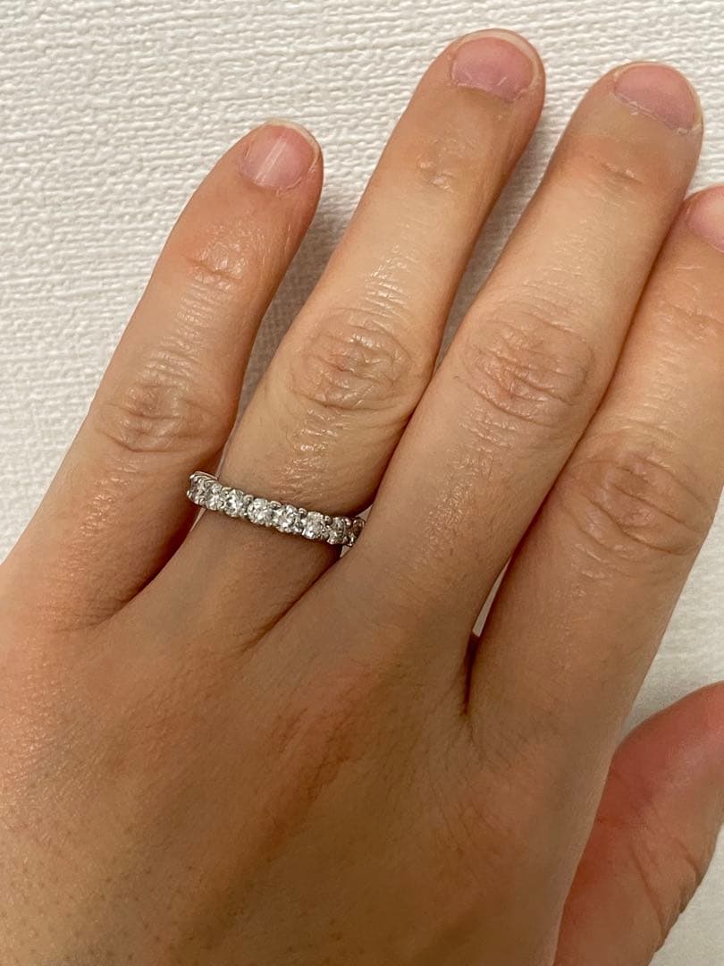なおエタニティリング ダイヤモンド 1ct VSクラス 9.5号