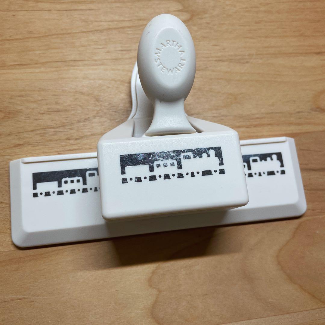 クラフトパンチ【マーサスチュワート／トレイン】電車 汽車 蒸気機関車