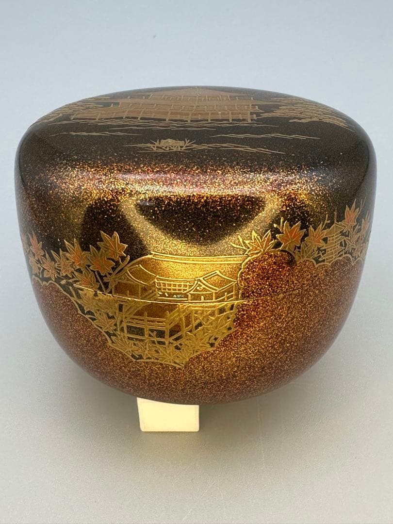 株式会社 サンシャイン様専用茶道具 棗 平安 光漆 住吉蒔絵