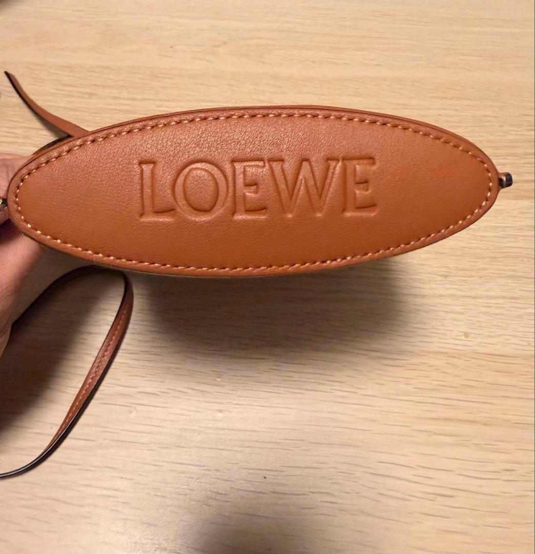 ロエベ LORWEダイスポケット　タン