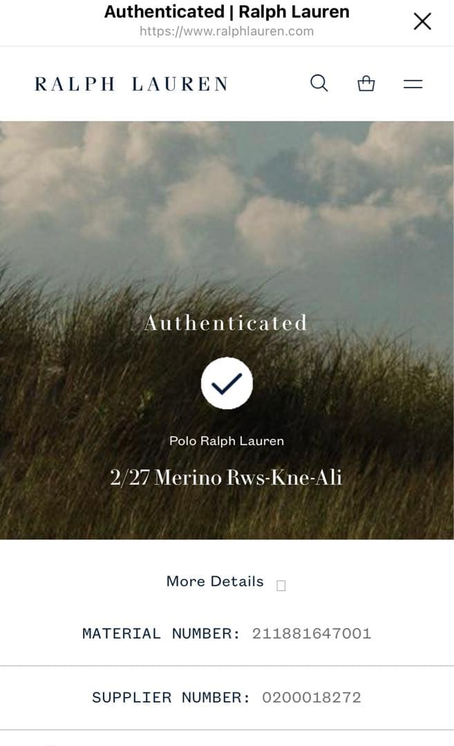 POLO RALPH LAUREN：ウールロングスカートチェック　高級