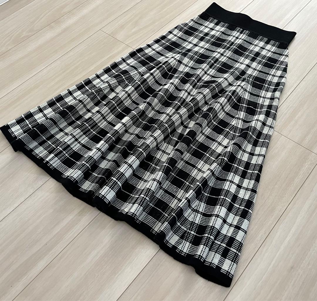 POLO RALPH LAUREN：ウールロングスカートチェック　高級