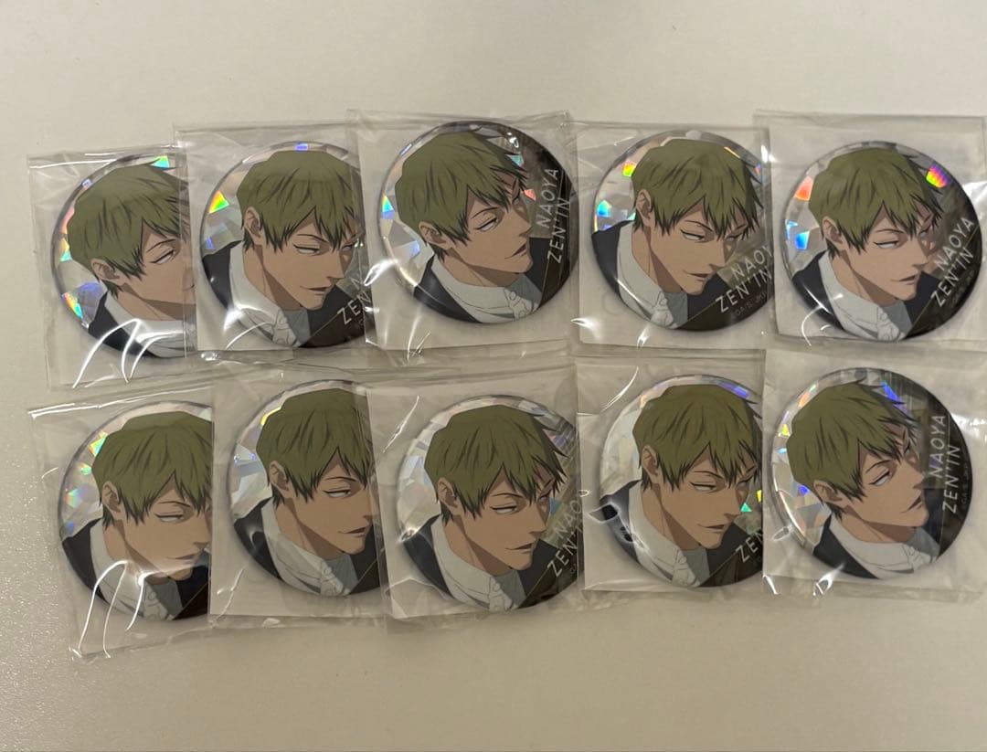 呪術廻戦 禪院直哉 ホログラム缶バッジ 10点 - メルカリ