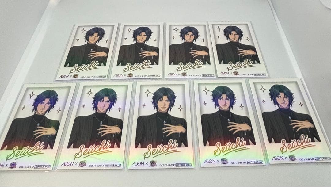 新テニスの王子様 イオン チェキ風カード 幸村精市 9枚 - メルカリ