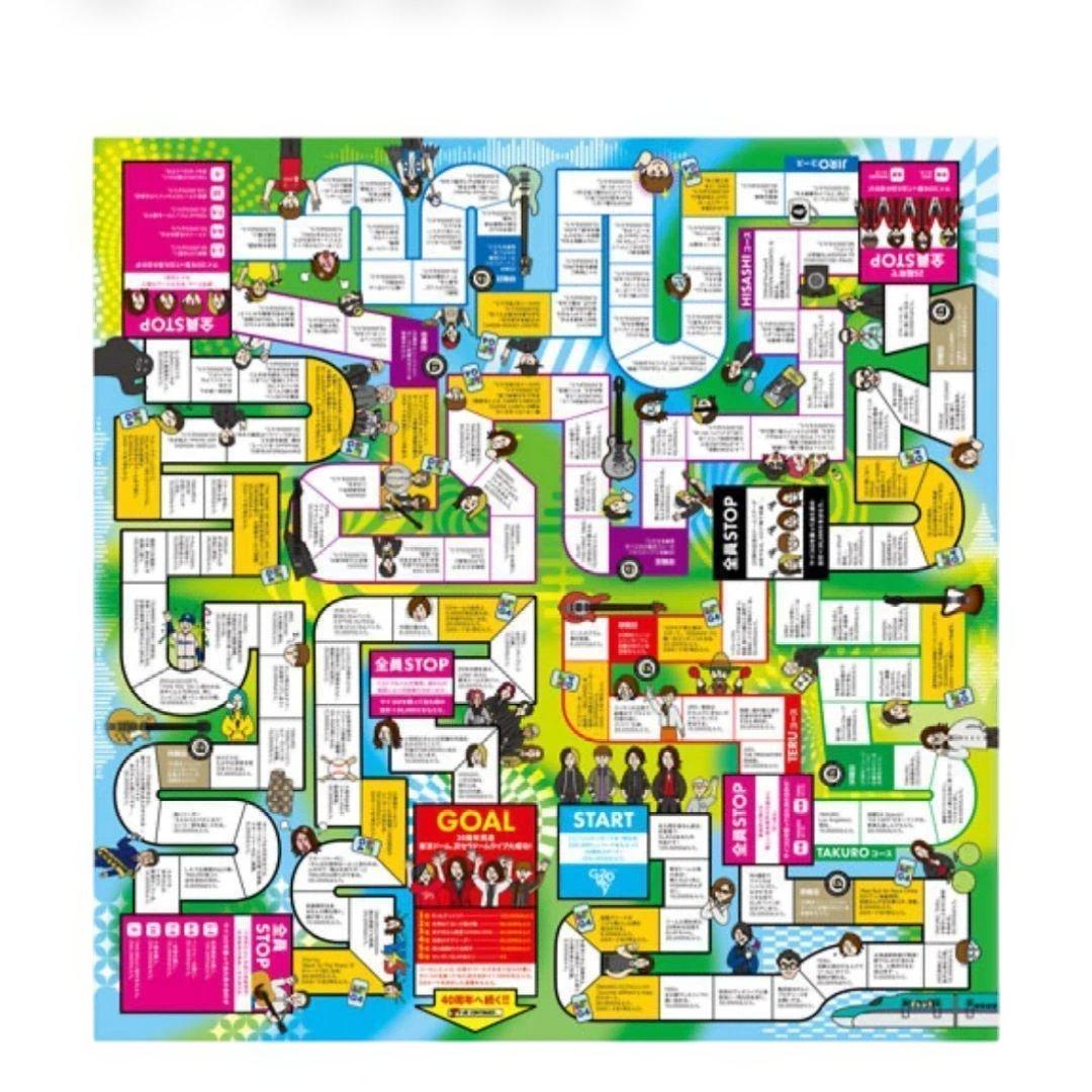 ⭐️GLAY すごろく※40周年イベント招待券なし - メルカリ
