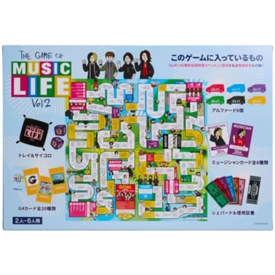 ⭐️GLAY すごろく※40周年イベント招待券なし - メルカリ