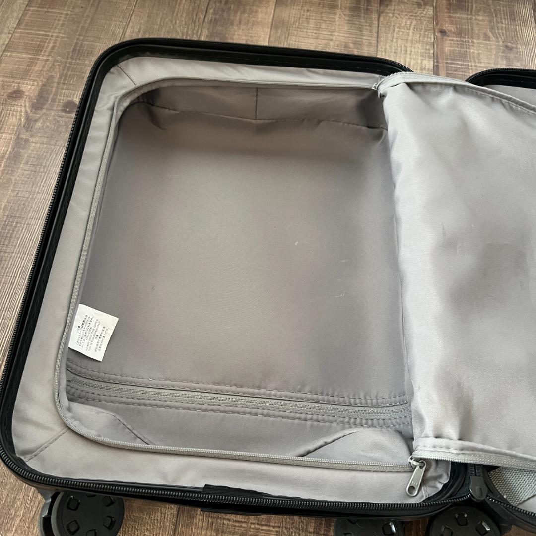 美品 無印 19リットル キャリーケース ライトブルー MUJI