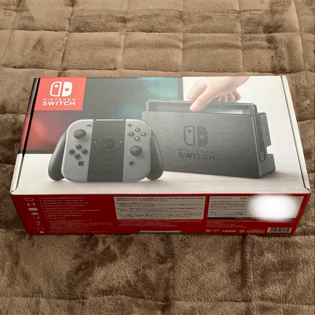 Nintendo Switch本体　初期型グレー