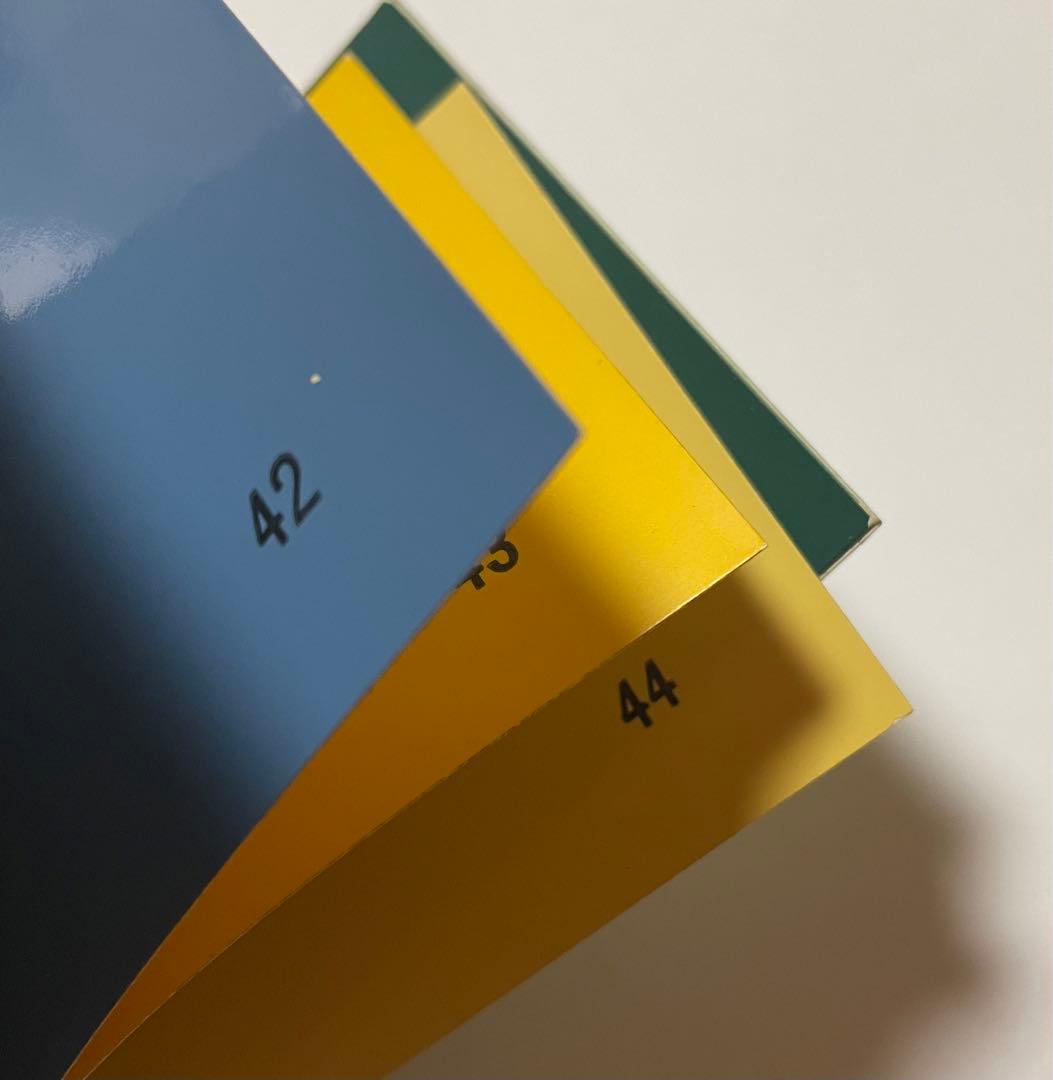 1963年 国鉄車両関係色見本帳