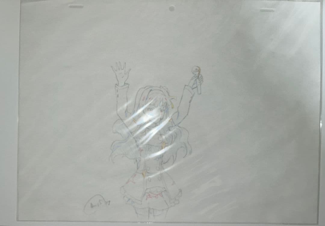 限定当選品」 四条貴音 生原画 お姫ちん アイドルマスター 輝きの