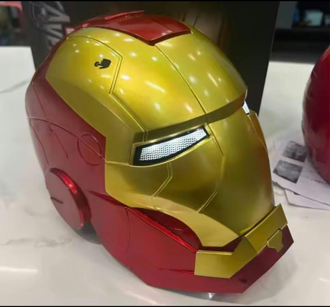 アイアンマン電動ヘルメット 着用可能 Amazon.co.jp: [Marvel Studios] [日本語説明書付き] 自動開閉