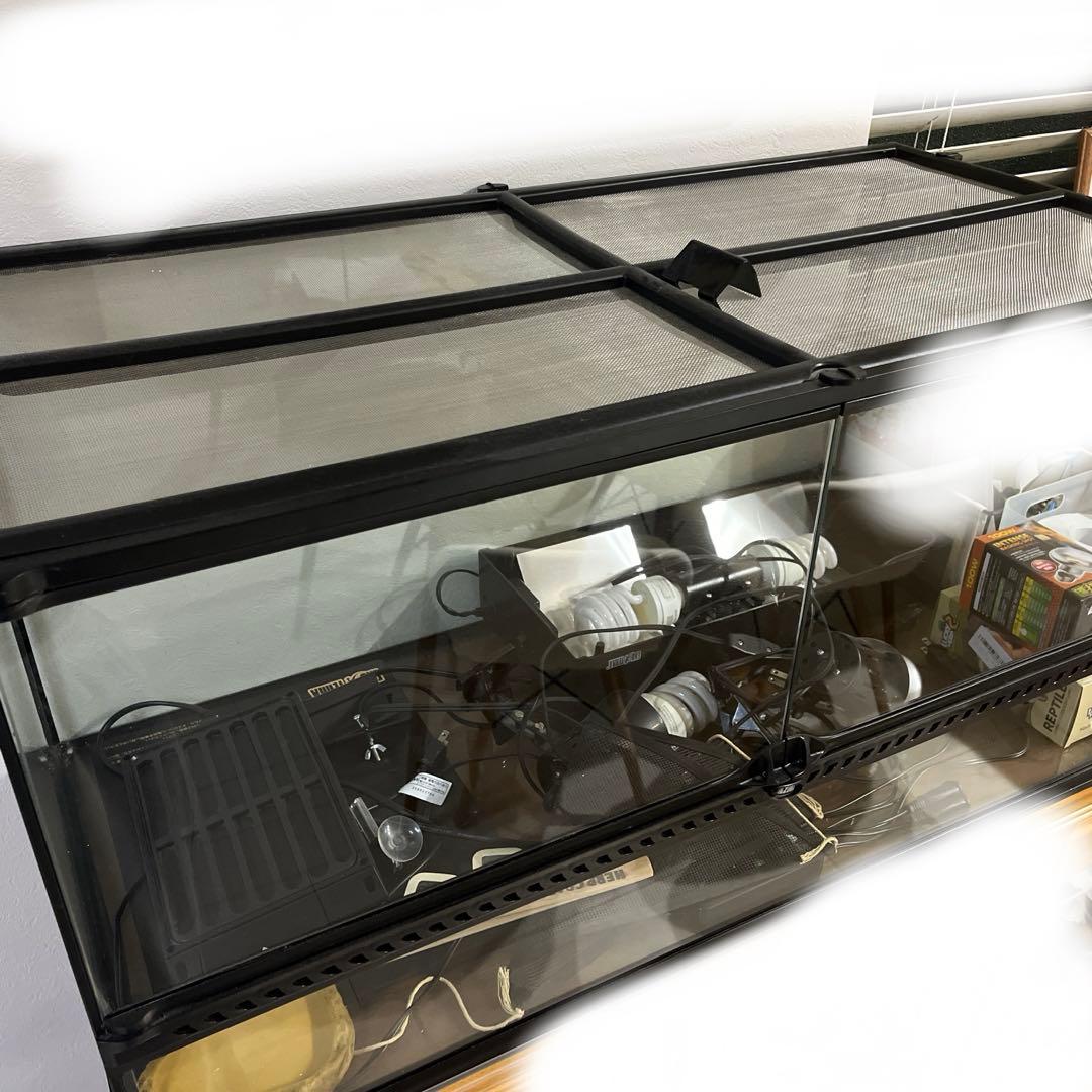 エキゾテラ9045 爬虫類ケージ GEX エキゾテラ グラステラリウム PRO 9045 爬虫類 ケージ 代引不可