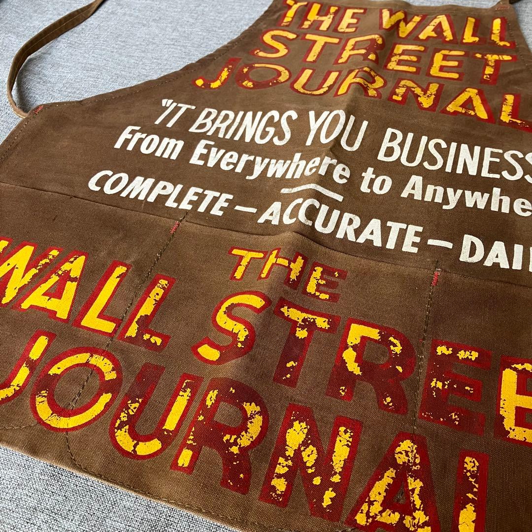 【希少】 40s 50s ニュースペーパー エプロン ビンテージ バッグ