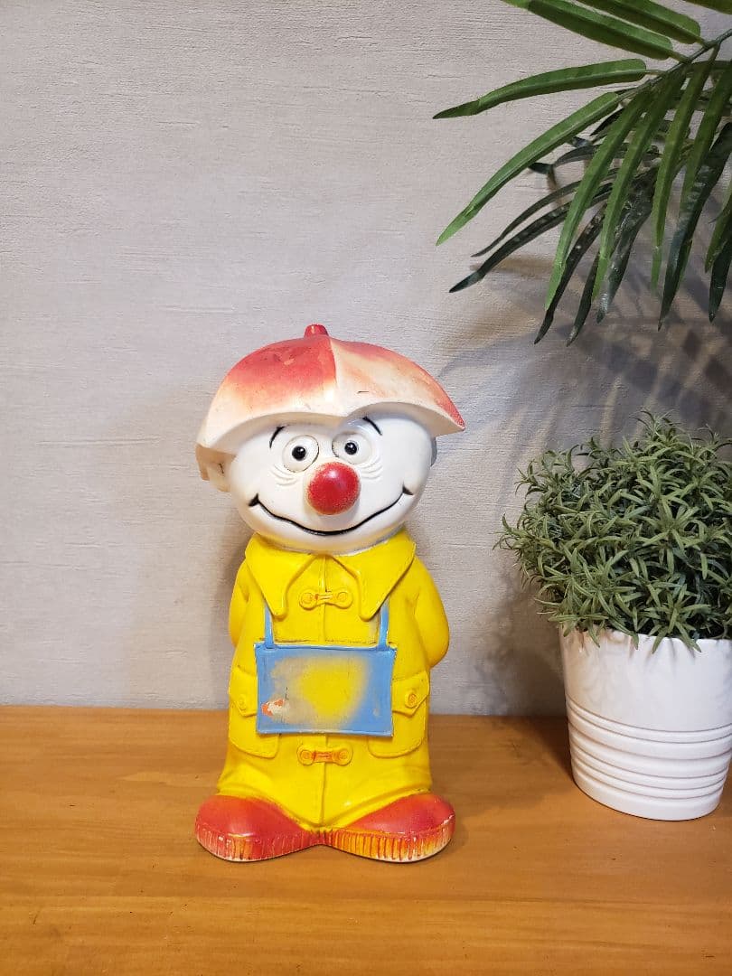 ☆Play Pal バンク For A Rainy Day 71年製 Vintage 貯金箱 人形 Vintage