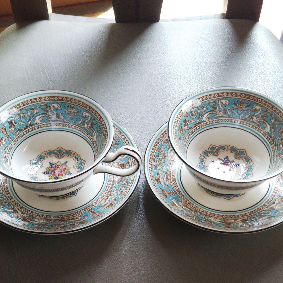 道八 阿蘭陀写し 八角菓子 江戸時代 オランダ風 皿 菓子器 箱付 Q1755