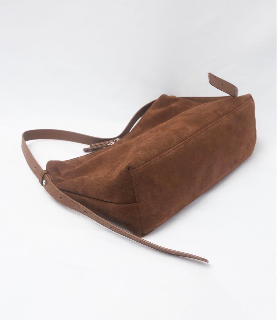 【牛革】ミニマルショルダーバッグ ボンジュールサガン brown