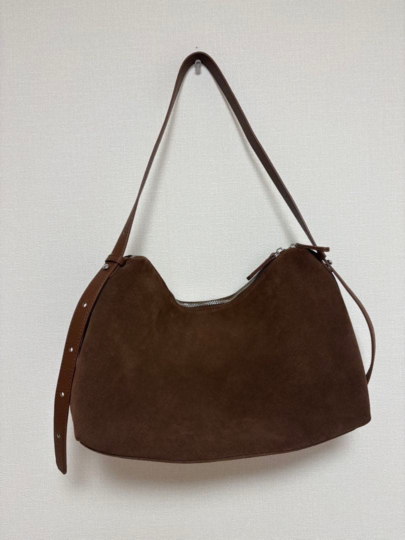 【牛革】ミニマルショルダーバッグ ボンジュールサガン brown