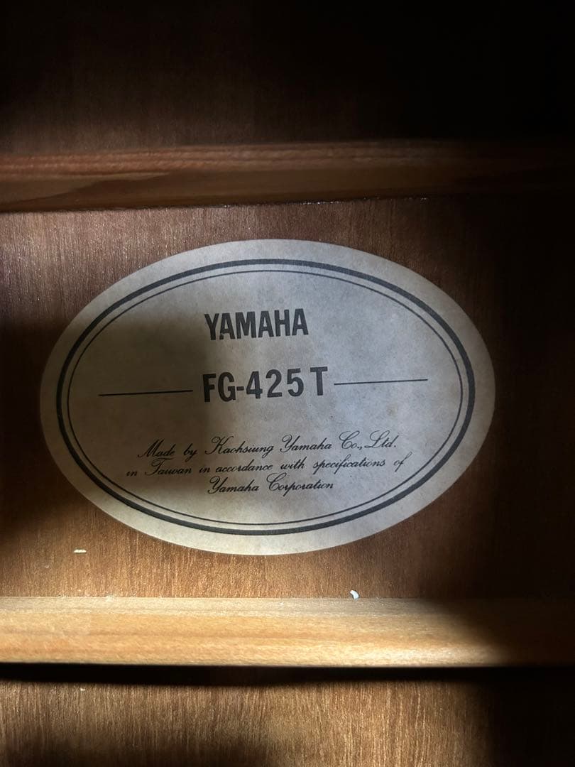 最終特価‼️希少90s 初期ヤマハFG425T ティンテットcolor 良音