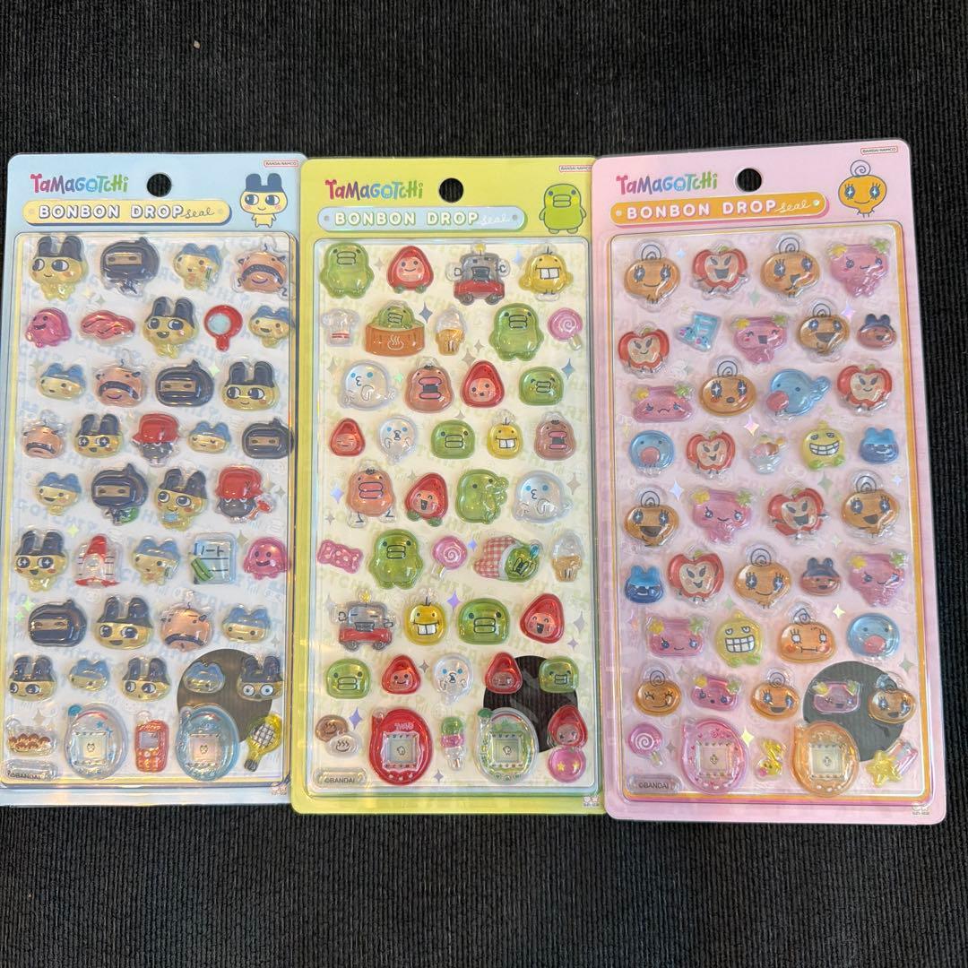 ネコポス対応】ボンボンドロップシール たまごっち くちぱっち
