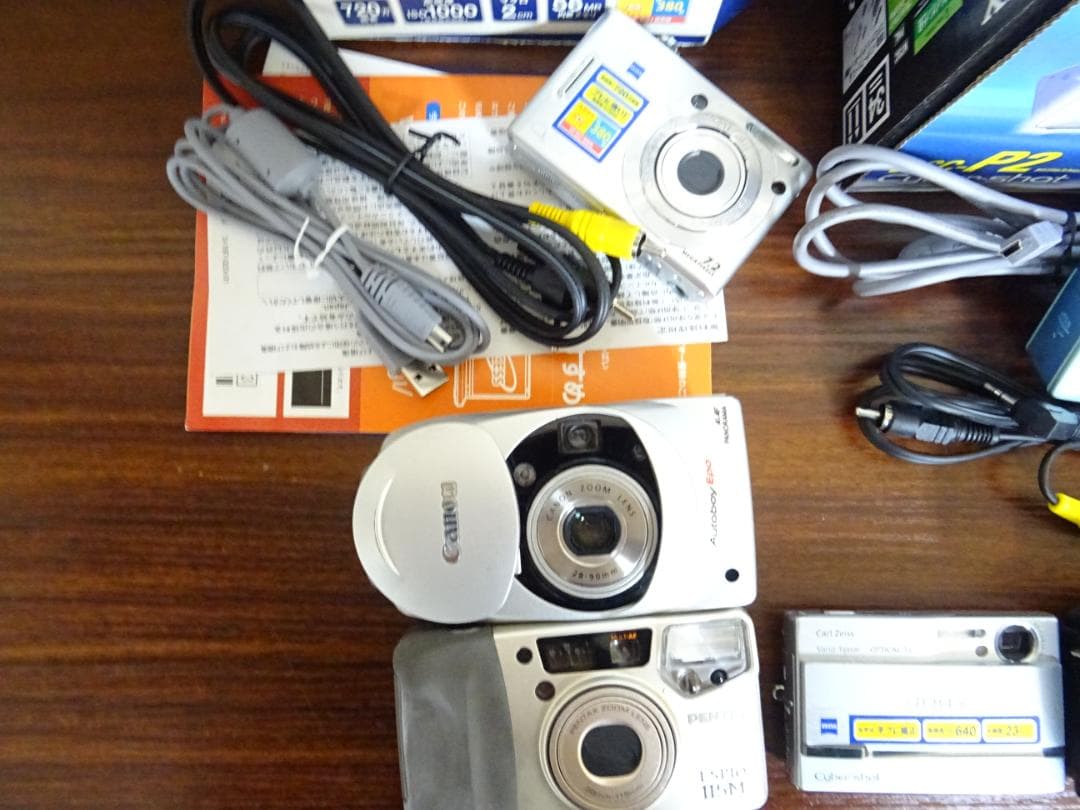 ジ*ー様 阪029 カメラ 7点 まとめ売り キャノン ペンタックス ソニー コ ジ