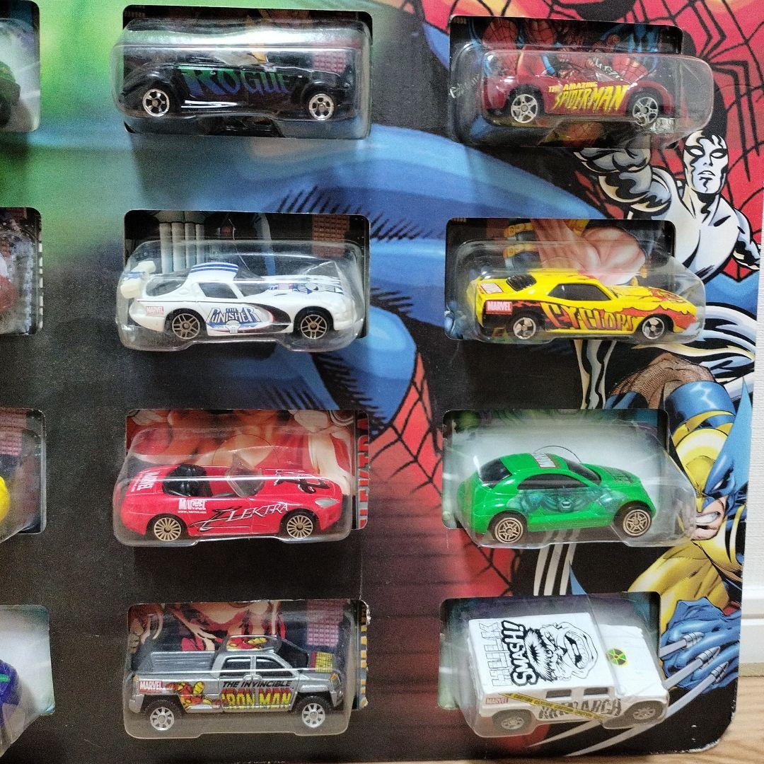 20個入り 未開封 MARVEL マーベル ミニカーセット ディスプレイ