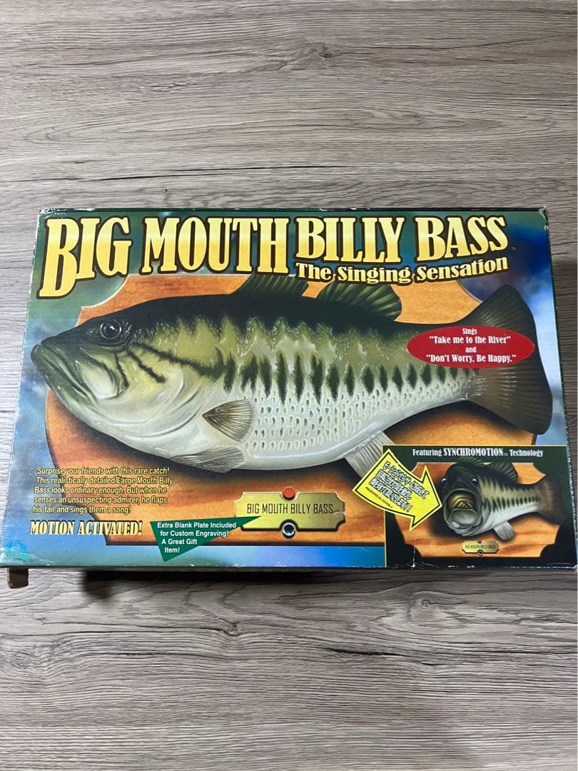 【希少】ビッグマウスビリーバス ムービングフィッシュ