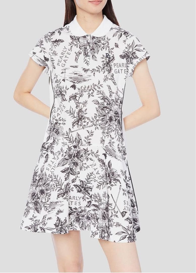 【お客】パーリーゲイツワンピース1花柄