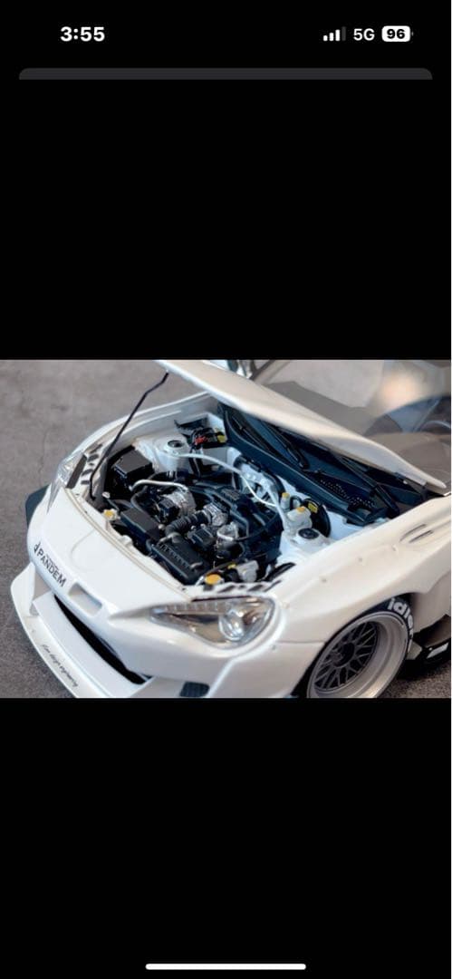 ロケットバニー1/18トヨタ GT 86 PANDEM V3イグニッションモデル