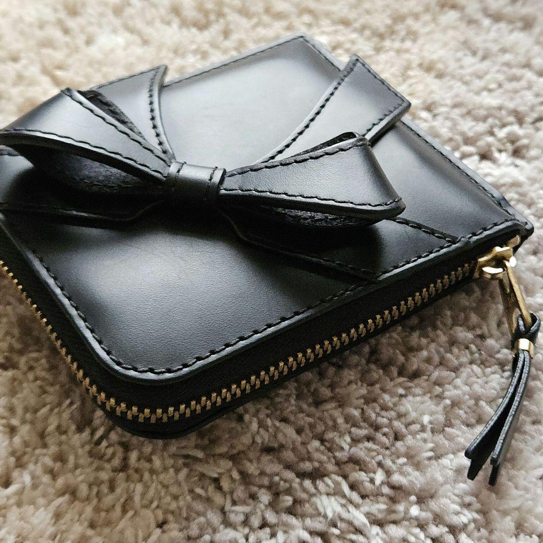 コムデギャルソン　BIG BOW ZIP AROUND WALLET　財布