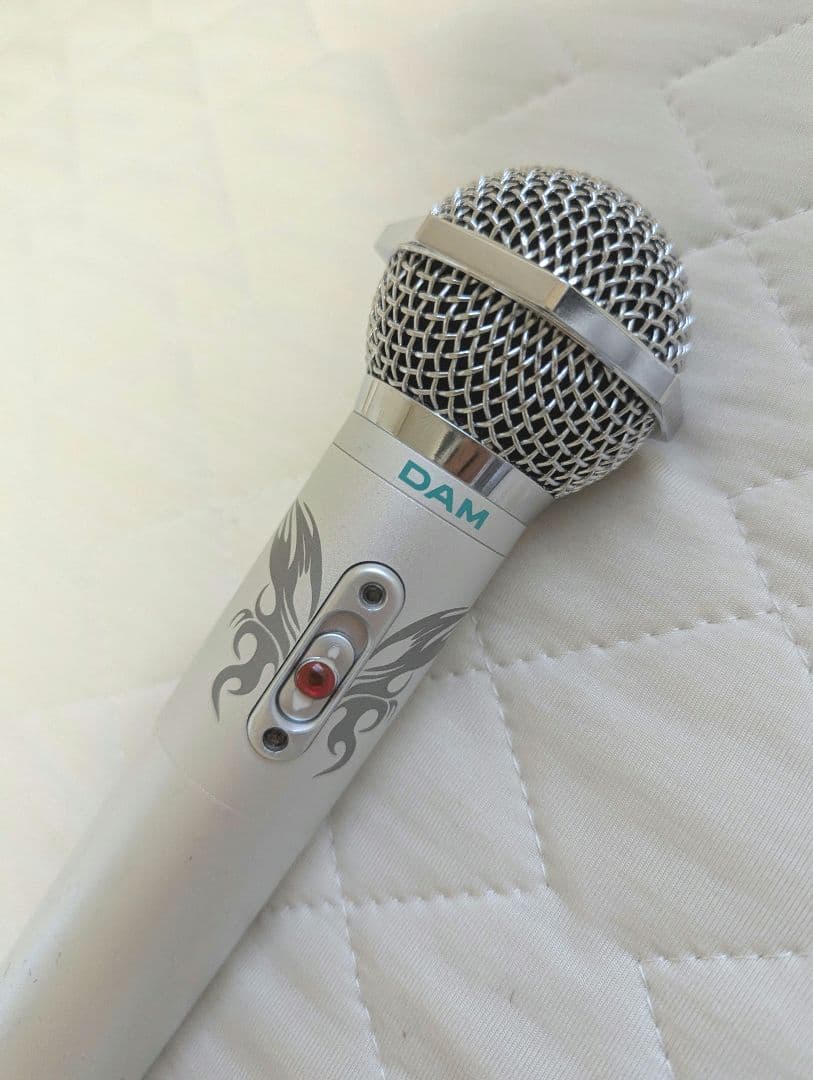 DAM ワイヤレスマイク WRCM-300 シルバー 2本 充電器セット