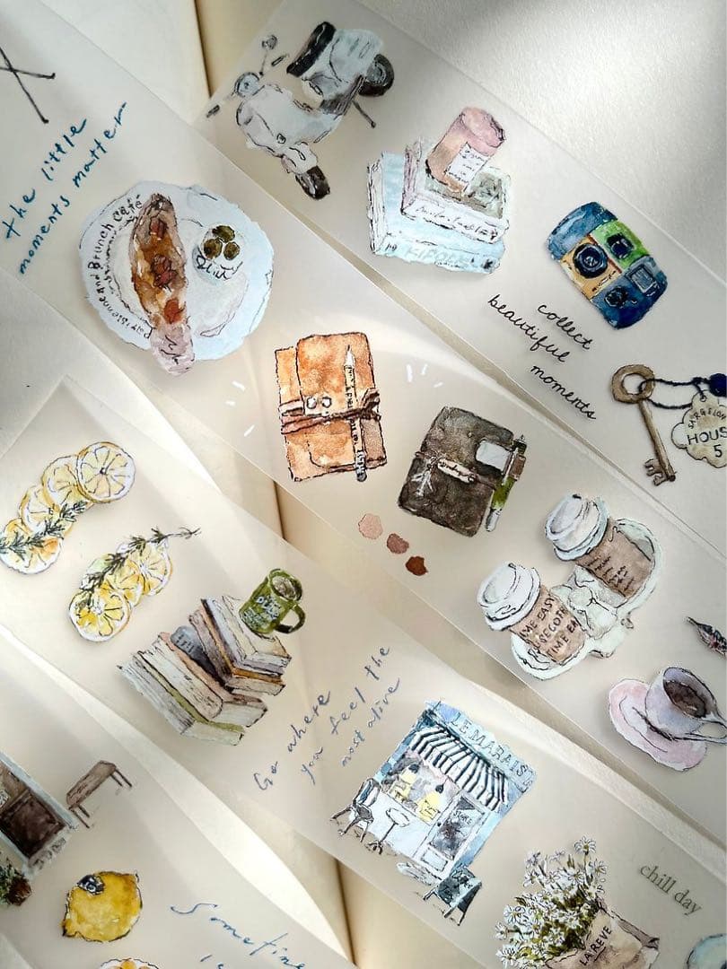 pion《Chill_Vol.2》海外マスキングテープ　マステ 【1501】