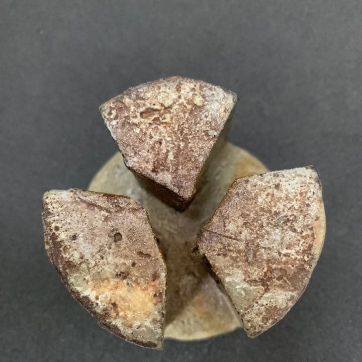 時代　古唐津　三足蓋置　茶道具　唐津