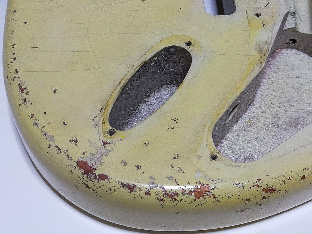 フェンダージャパンネック/マホガニー2Pレリックボディ